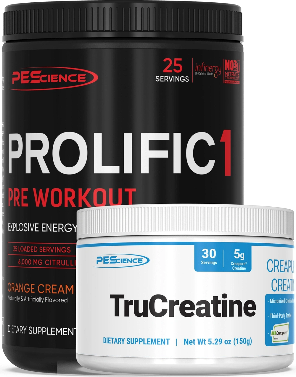 PRE + CRE Stack with Prolific-1 and TruCreatine